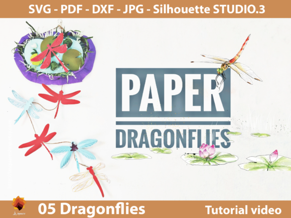 05 DIY Paper Dragonfly Templates: Elevate Your Craft Projects