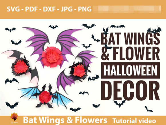 Bat Wings Halloween Flower Template: The Ultimate DIY Guide for Modern Home Decor