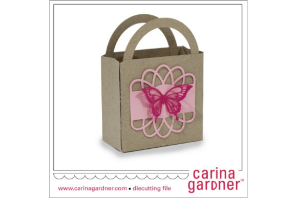 Butterfly Doily Favor Bag