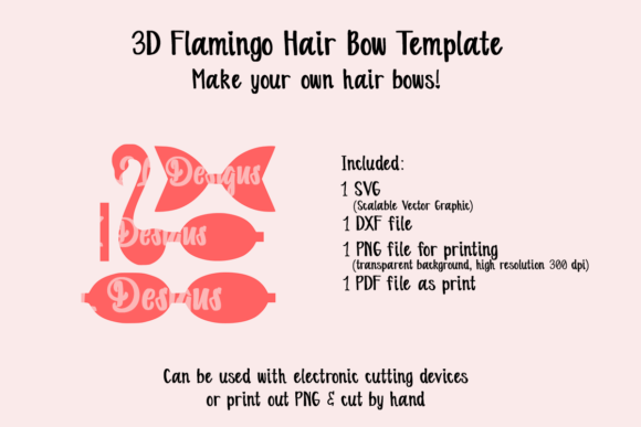 Flamingo Bow Template: The Versatile Digital Tool for Creators and Entrepreneurs