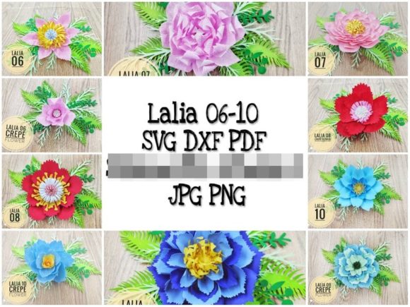 Lalia 06-10 Giant Paper Flower Template: The Ultimate Resource for Creators and Entrepreneurs