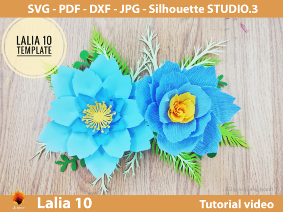 Lalia 10 Giant Paper Flowers Template: Redefining Large-Scale Decor for Modern Creators
