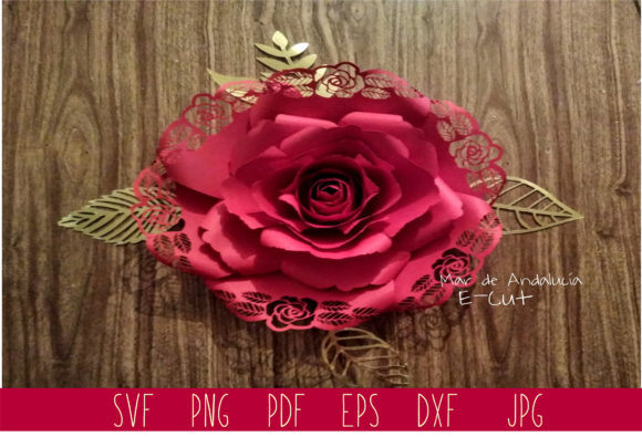 Middle Rose Template: Your Go-To for Custom Floral Designs