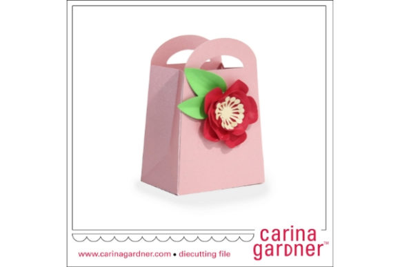 Pretty Flower Favor Bag
